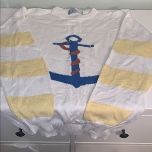 Vintage nautical pullover